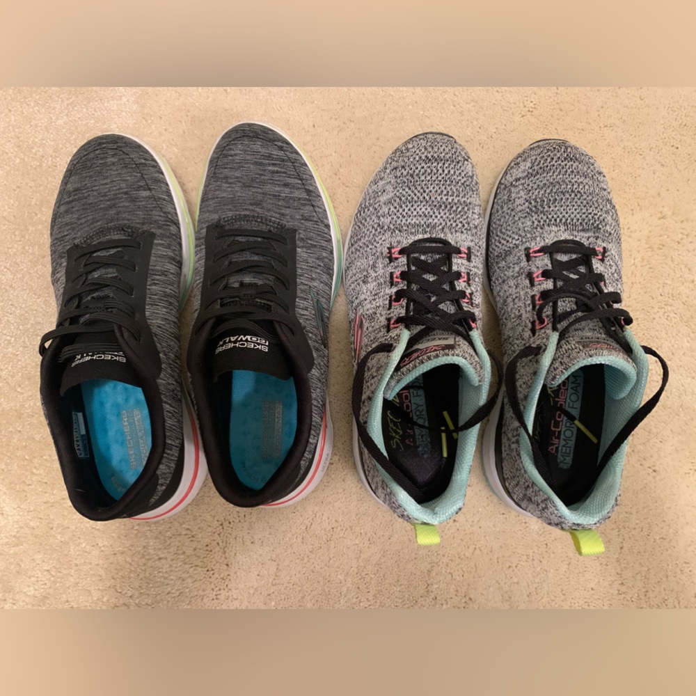 Lot of two women’s Sketchers sneakers size 7